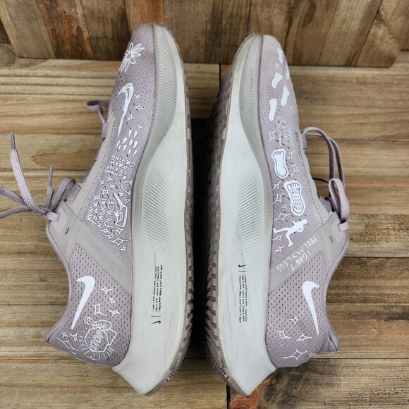 Mens Nike Air Zoom Pegasus 38 x NB Nathan Bell size 13 Athletic Running Shoes - Picture 7 of 10